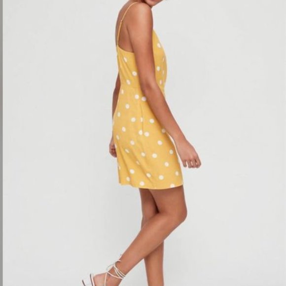 Aritzia Isabelle Dress (size 6, yellow) - Picture 3 of 4